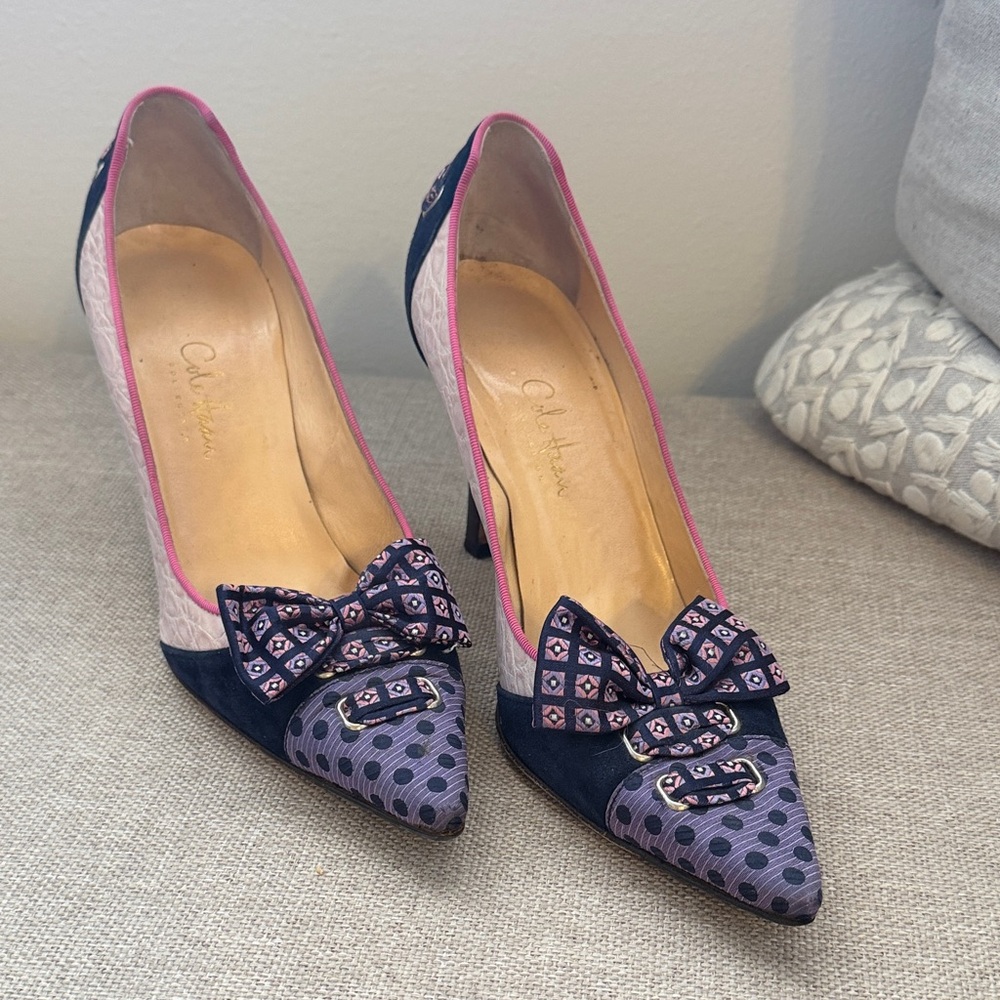 Cole Haan Women's Heels with Bow Accent vintage sz7.5